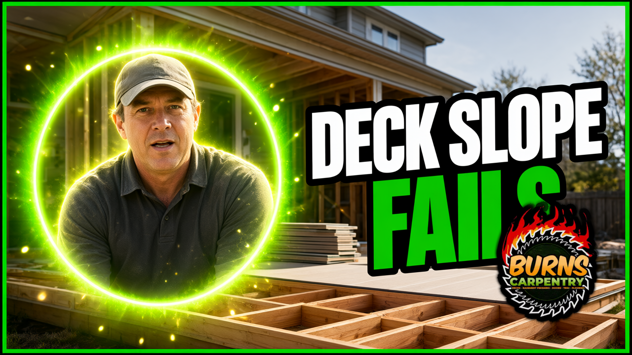 Precision Cary, IL Deck Slope & Drainage: 5 Mistakes That Cause Water Damage installation by Burns Carpentry for Cary homeowners