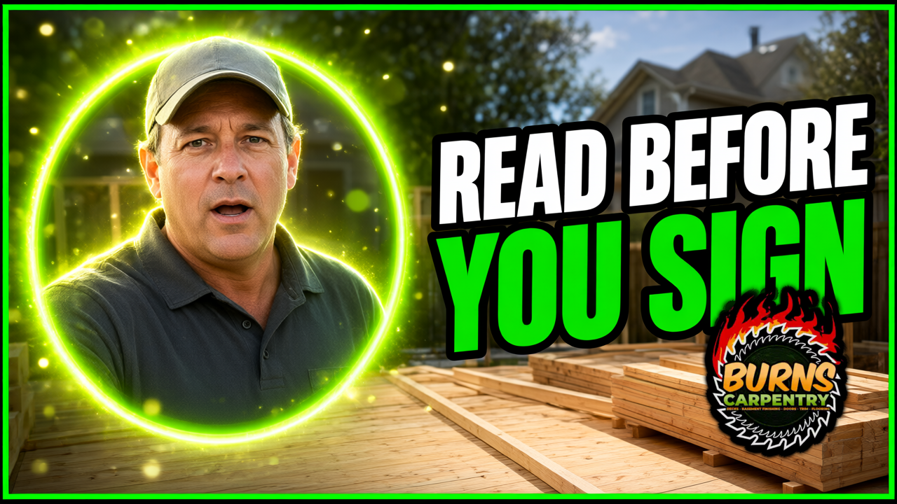 Bespoke Deck Building built-in by Burns Carpentry for community