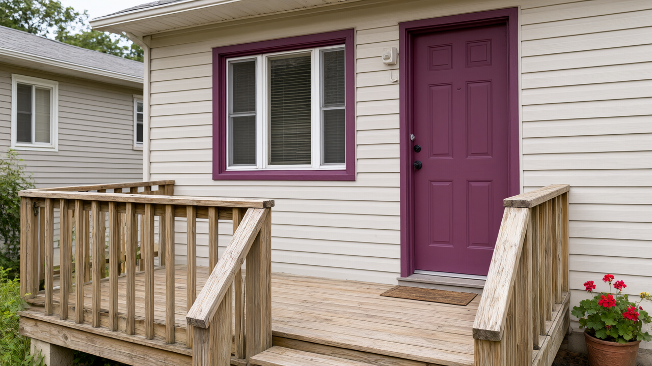 Custom Deck Building service by Burns Carpentry for neighborhood