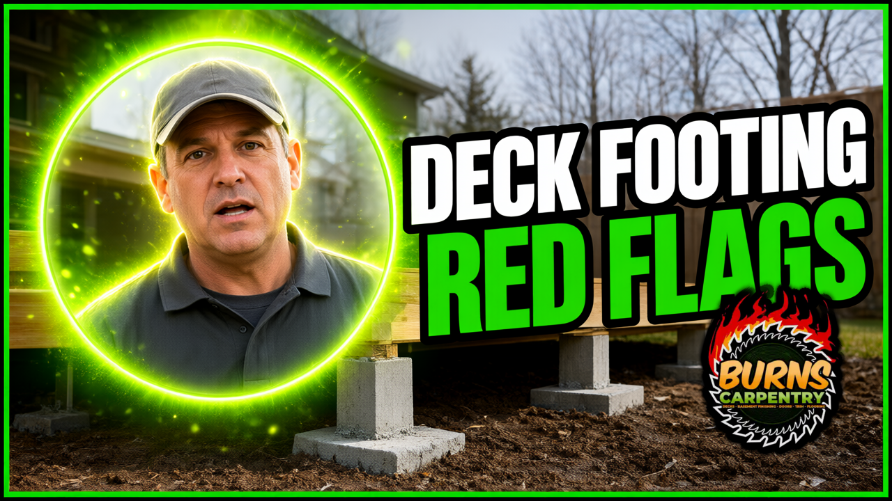 Deck Footing Inspections in Cary, IL: 5 Red Flags to Check in 2026 by Burns Carpentry - Cary, IL