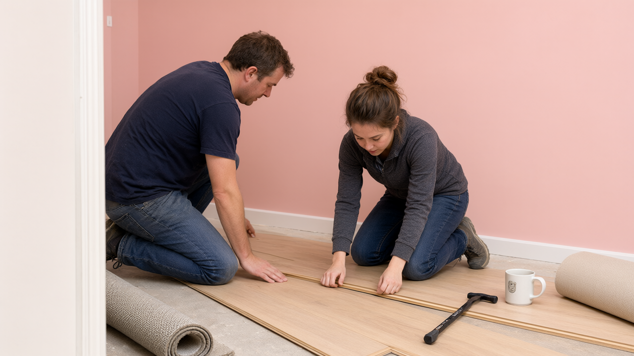 Precision Flooring Installation for Cary, IL Open Floor Plans (2026 Guide) from Burns Carpentry