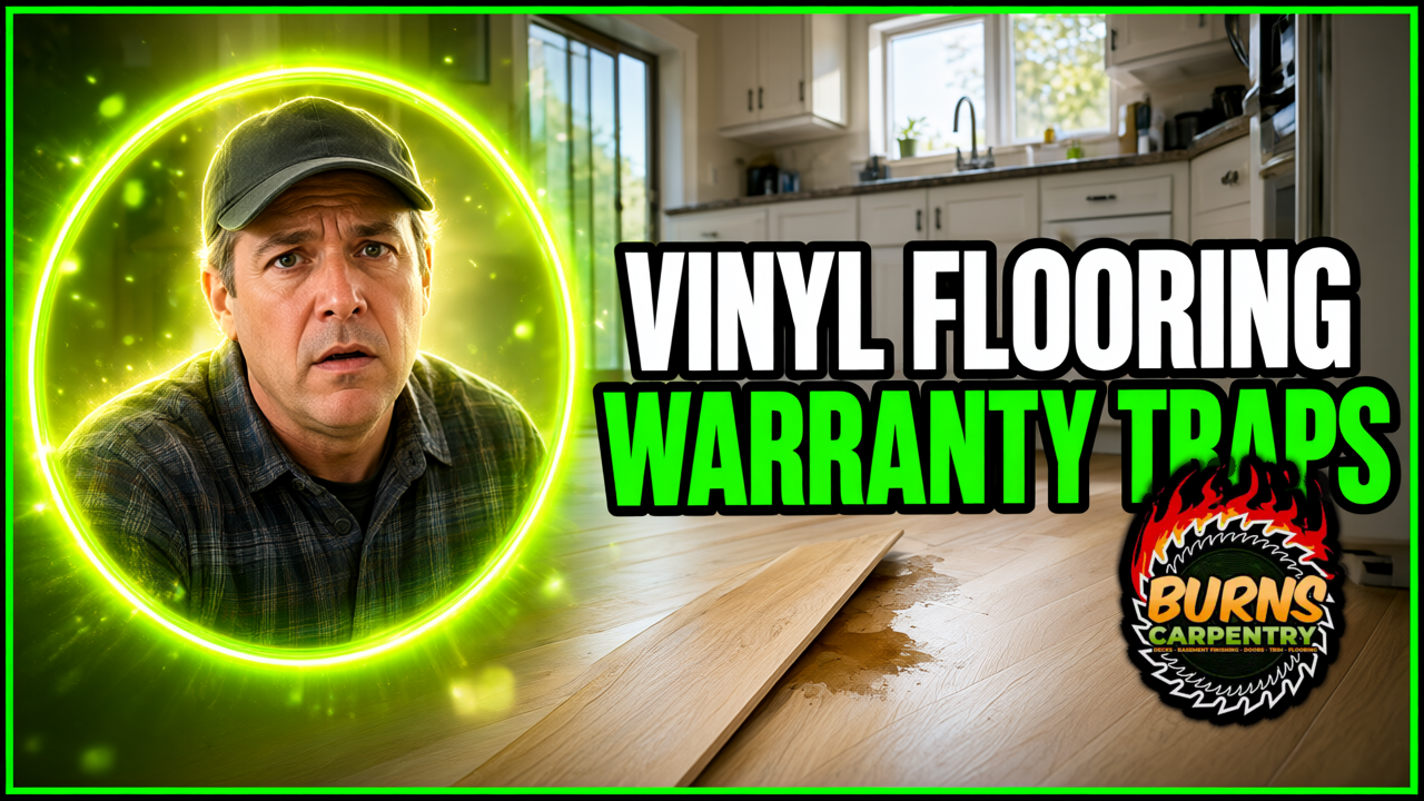 Vinyl Flooring in Cary, IL: 5 Warranties That Actually Cover Damage by Burns Carpentry - Cary, IL