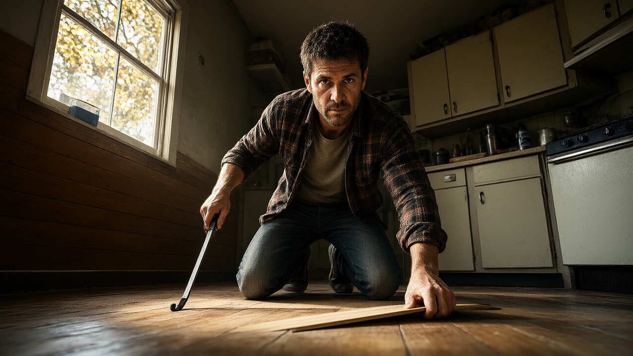 Custom Vinyl Flooring from Burns Carpentry