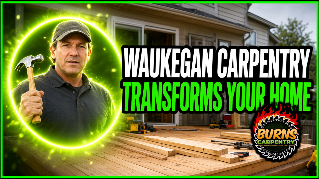 Burns Carpentry cabinet builder in Waukegan