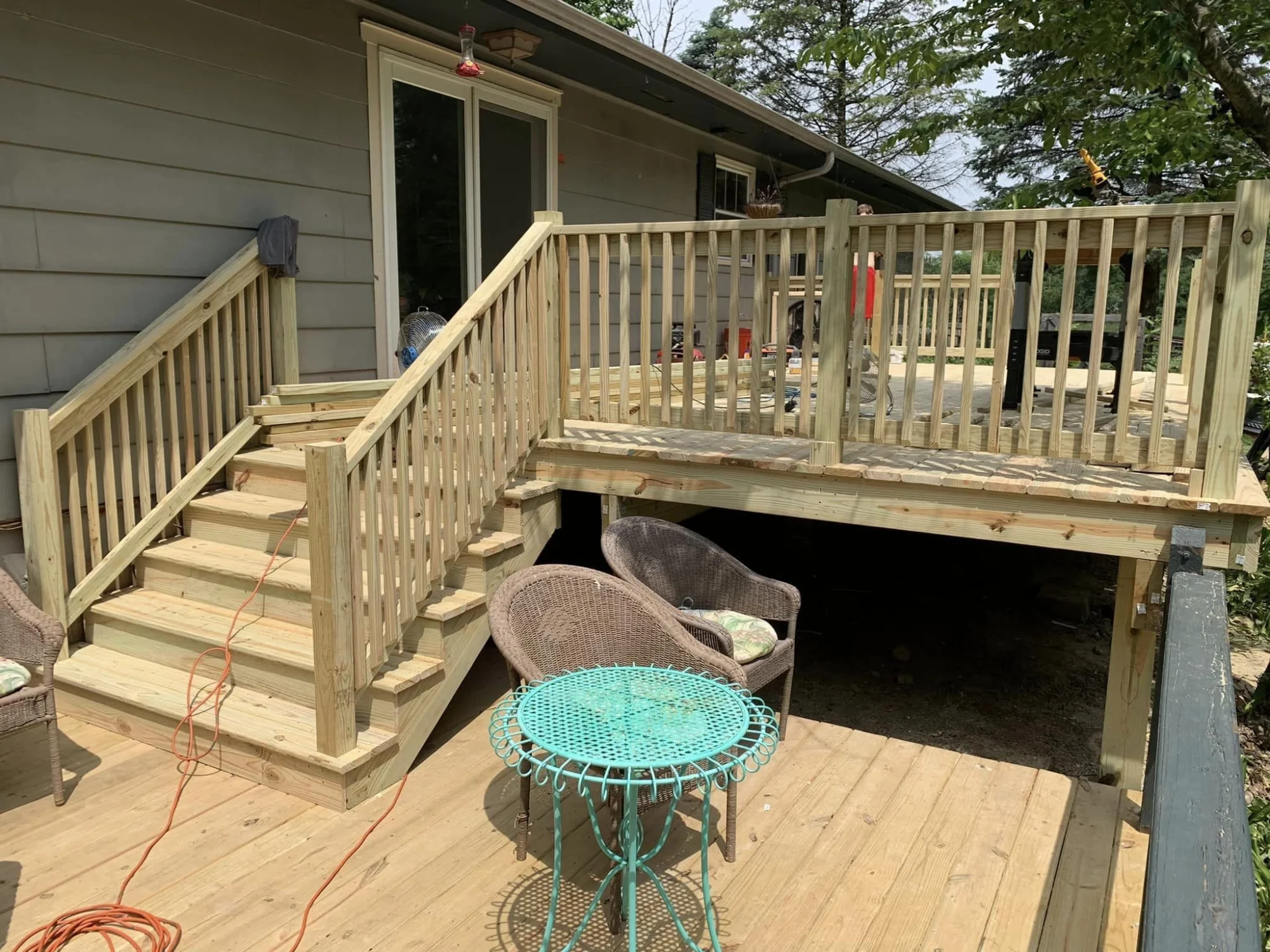 Custom Deck Repairs from Burns Carpentry